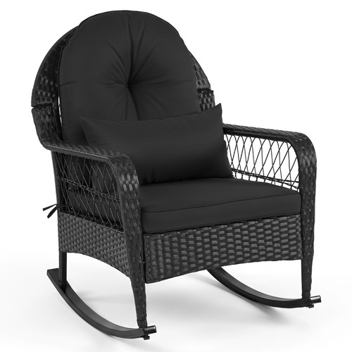 Outdoor wicker rocking - wicker,