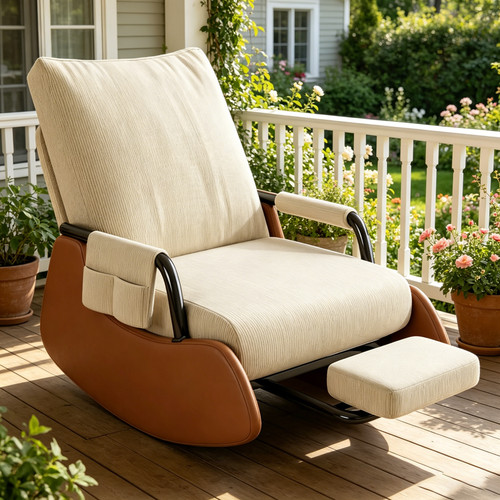 Garden rocking chair - chair, –wood