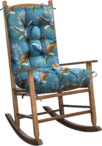 Blue leaf outdoor rocking - blue,
