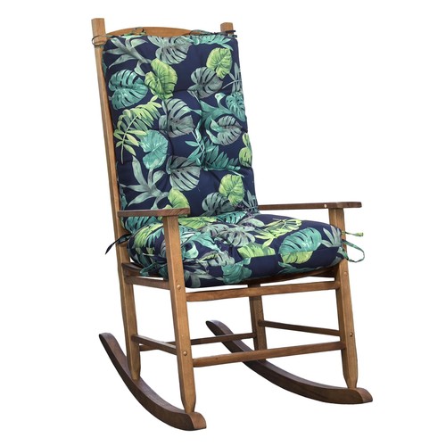 Navy green outdoor rocking - green,