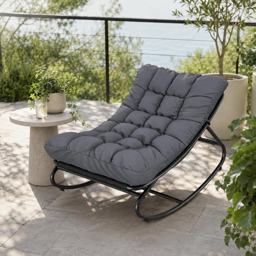Rocking chair papasan with - chair,
