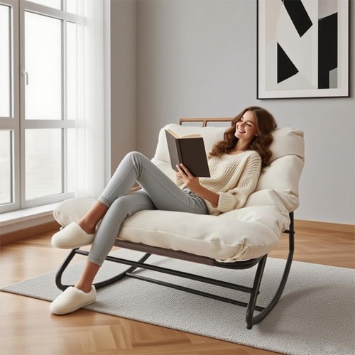 Outdoor papasan rocking chair - papasan,